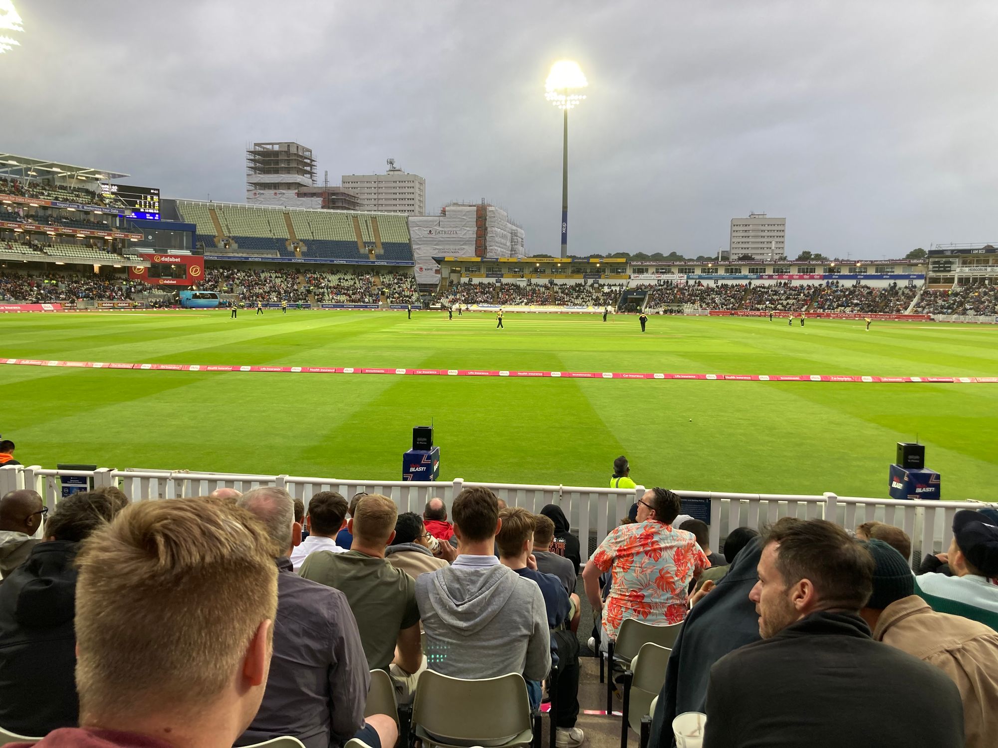 Edgbaston cricket ground, bears v pears, 24h June 2022